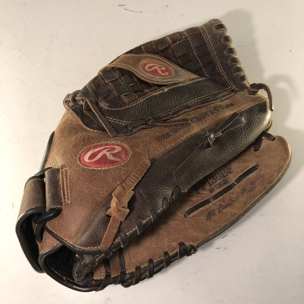 RAWLINGS 13" PP130BF RHT Baseball Mitt Glove All Leather Shell Player Preferred